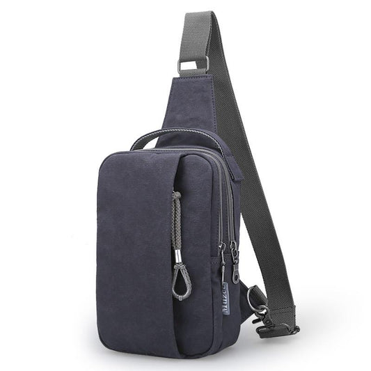 Fashion Casual Canvas Travel Chest Bag For Men