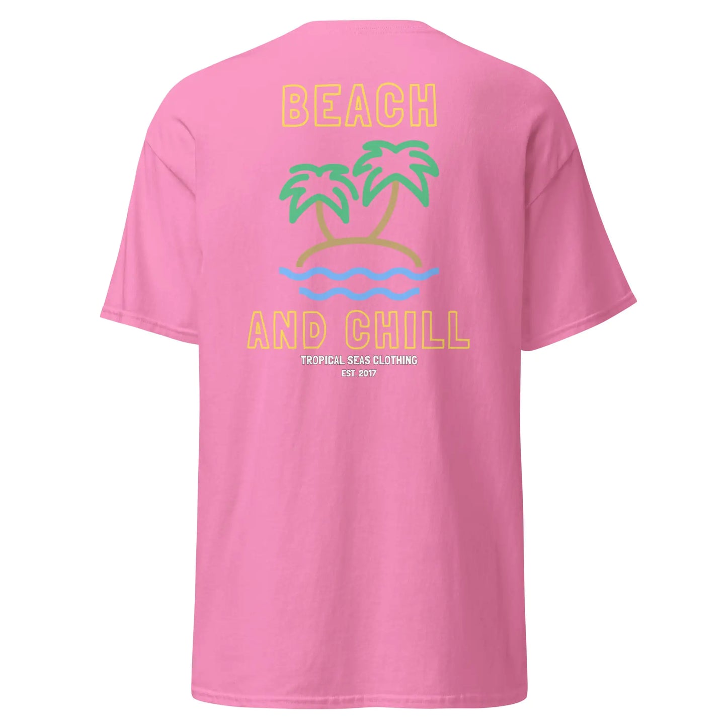 Embroidered Beach and Chill Classic Tee KASHIFI BRAND