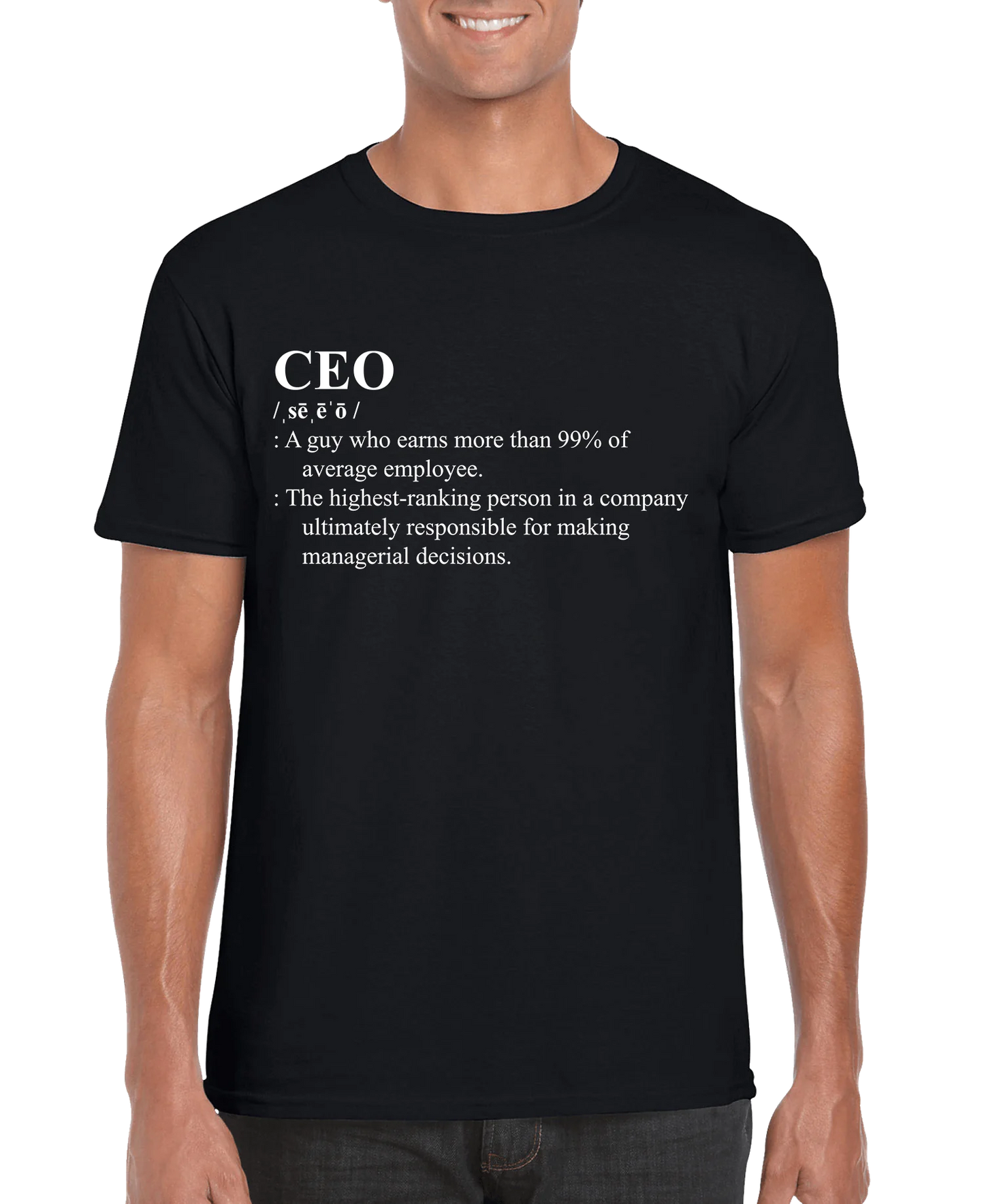 CEO Definition Men's T-shirt