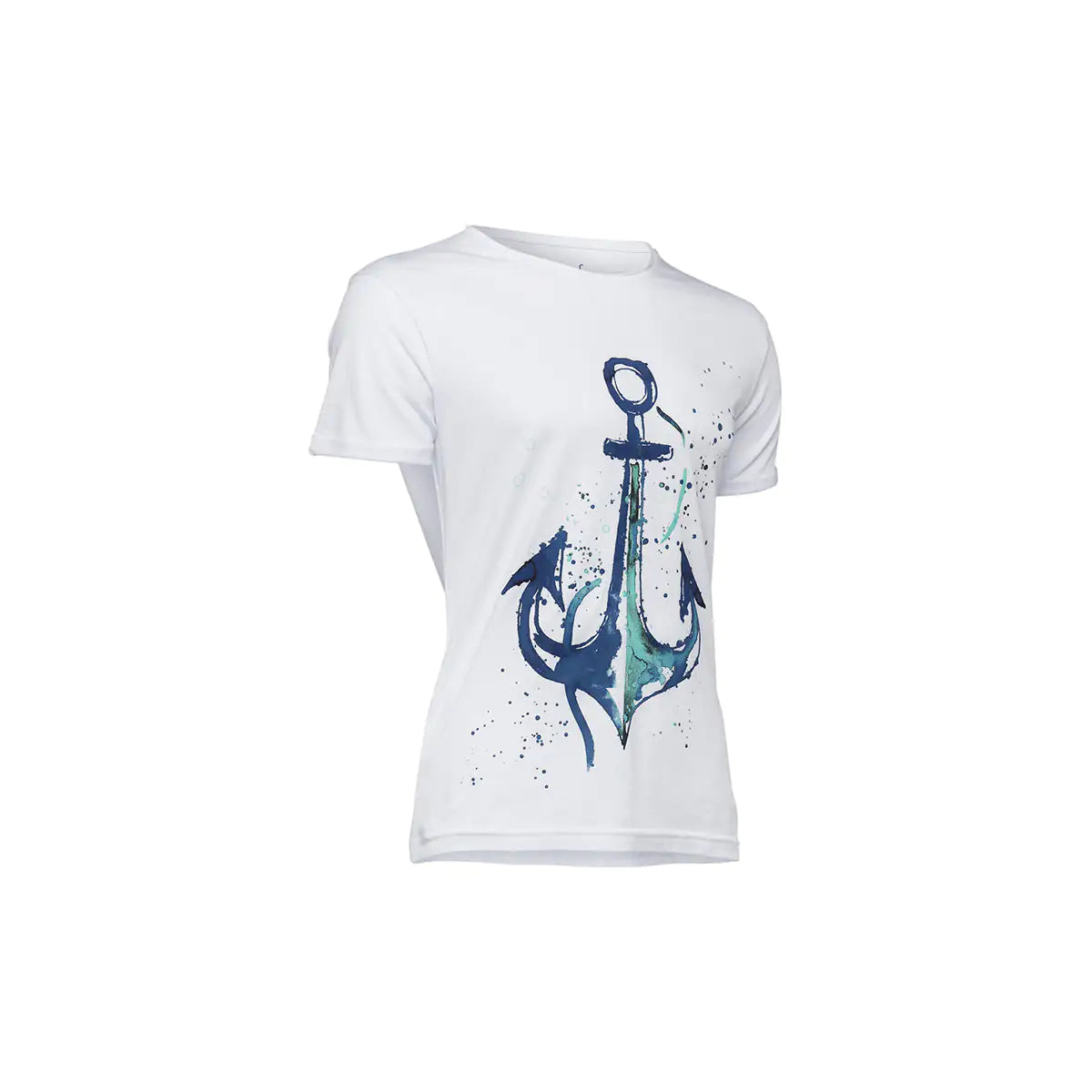 Anemoss Anchor Crew Neck Mens T Shirt