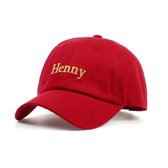 Henny Embroidery Dad Hat