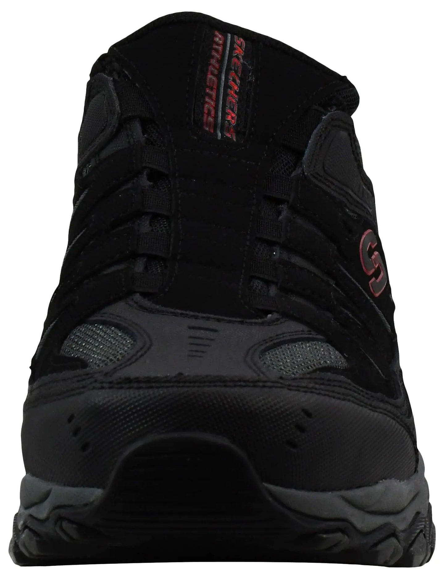 Skechers Mens Afterburn M fit Wonted 9 X-Wide Black/Charcoal