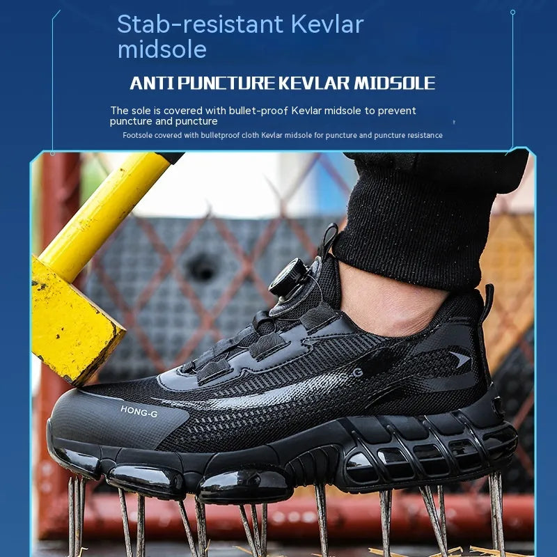 Lightweight Anti-smash And Anti-stabbing Work Shoes