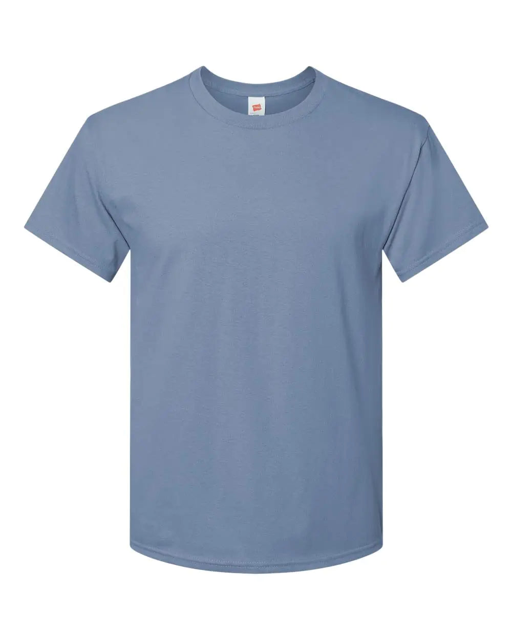 Hanes mens Ultimate Crewneck T-Shirt Medium Stonewashed Blue