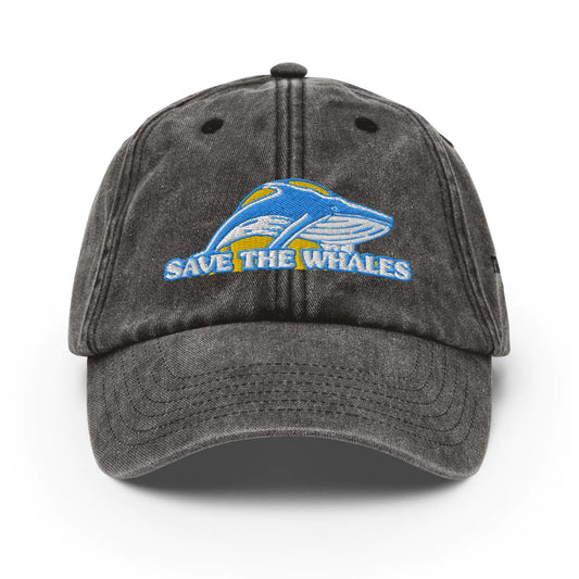 Vintage Save the Whales Hat