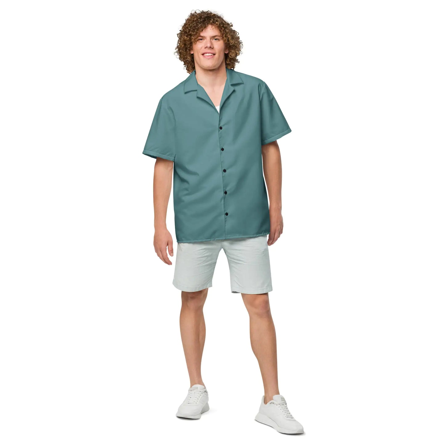 Ocean Green button shirt KASHIFI BRAND