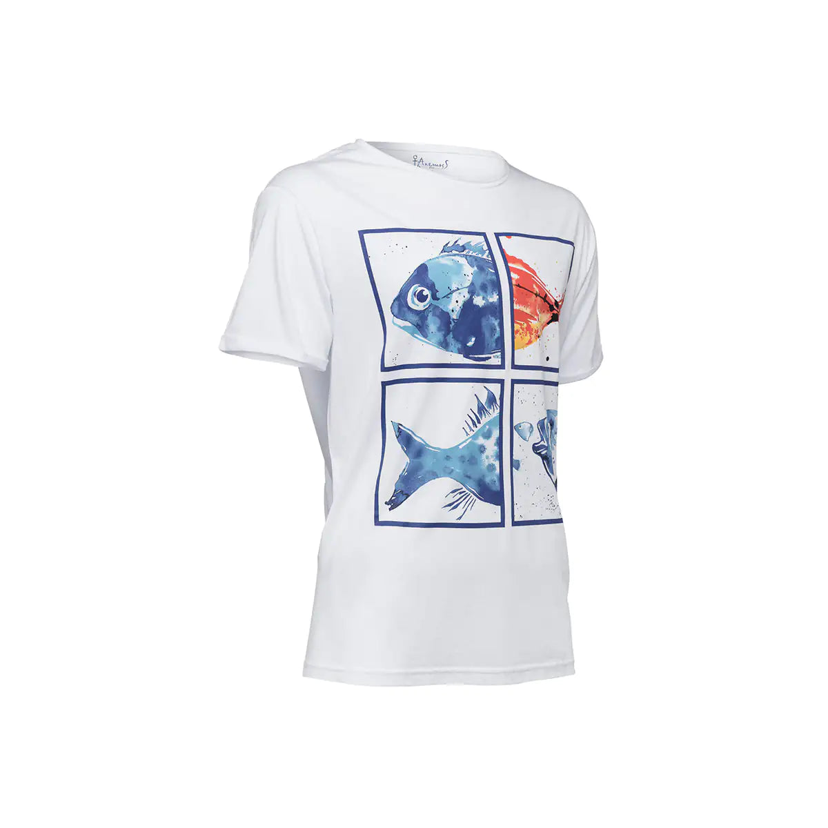 Anemoss Aquarium Crew Neck Mens T Shirt