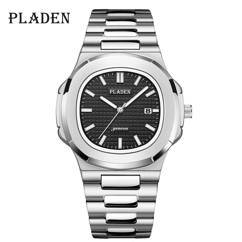 PLADEN Luxury Watches Men Top Brand High Quality