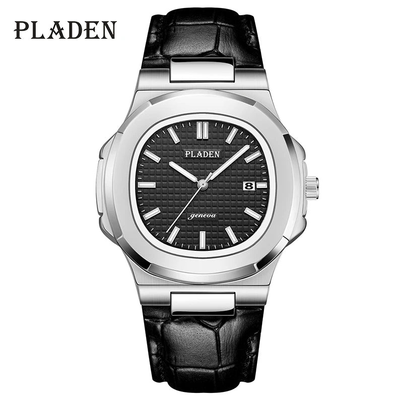 PLADEN Luxury Watches Men Top Brand High Quality