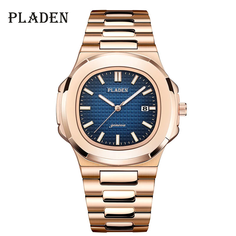 PLADEN Luxury Watches Men Top Brand High Quality