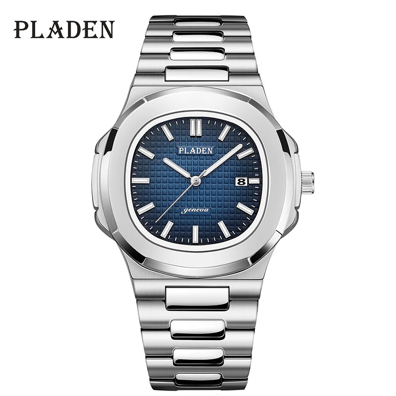 PLADEN Luxury Watches Men Top Brand High Quality