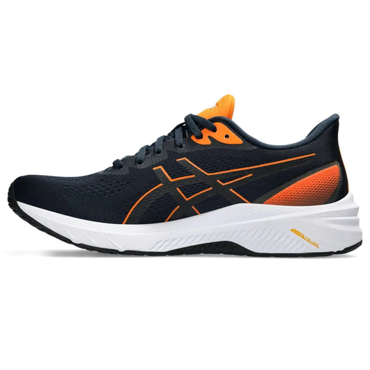 ASICS Men's GT-1000 12 Running Shoes 10.5 French Blue/Bright Orange