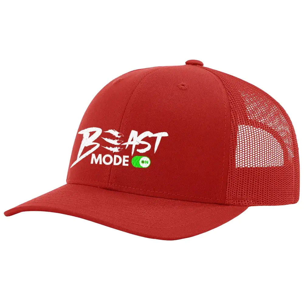 Beast Mode On Embroidered Hat