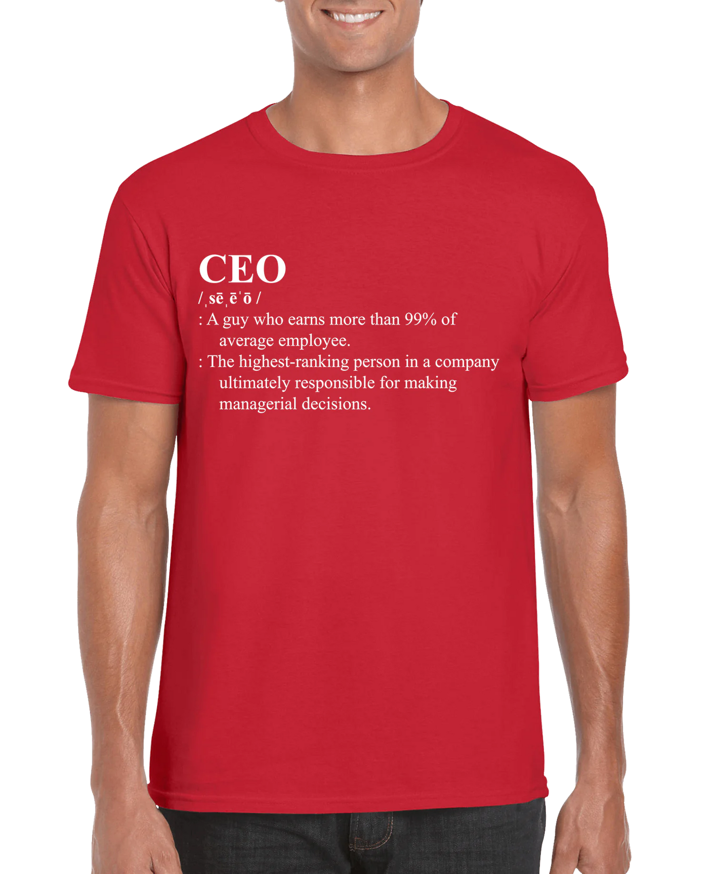 CEO Definition Men's T-shirt