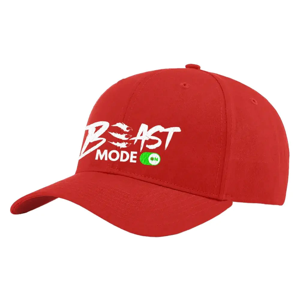 Beast Mode On Embroidered Hat