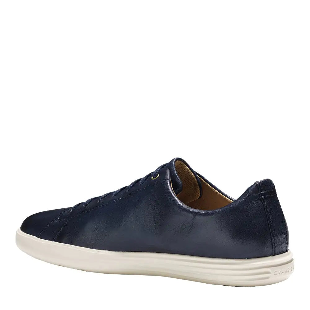 Cole Haan Men's Grand Crosscourt 2 Sneaker 10 Wide Navy Leather Brnsh