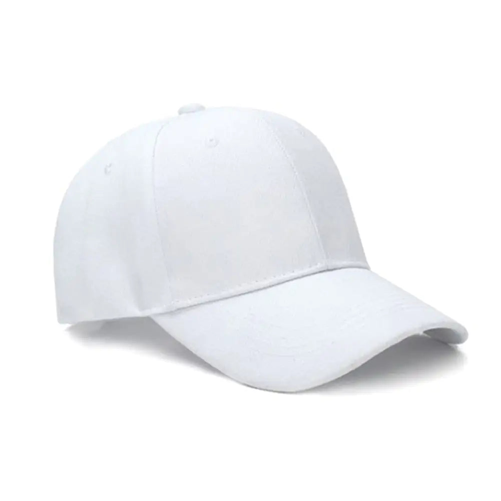 Unisex Plain Curved Hat Outdoor