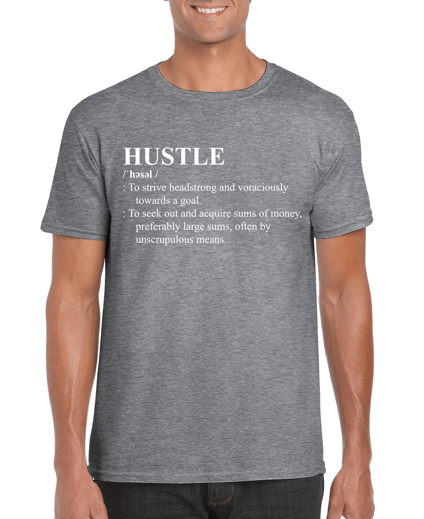 HUSTLE Definition Men's T-shirt