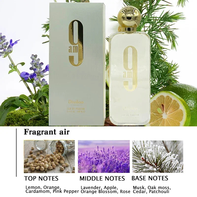 High Quality 100ml Original Body Spray Perfume Hombre Men Gift Deodorants Lasting Fragrances Dating Eau De Parfum Floral Scent