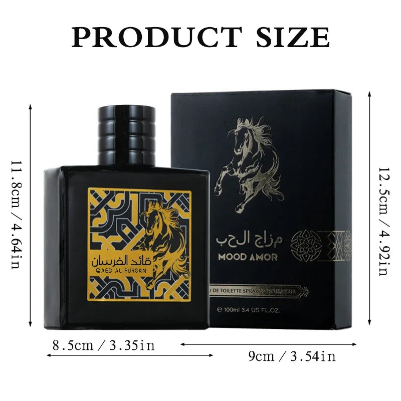 100ml Original Arabian Parfums Hombre Attractive Women Pheromones Cologne Perfume Fragrance Lasting Suitable Date Birthday Gifts