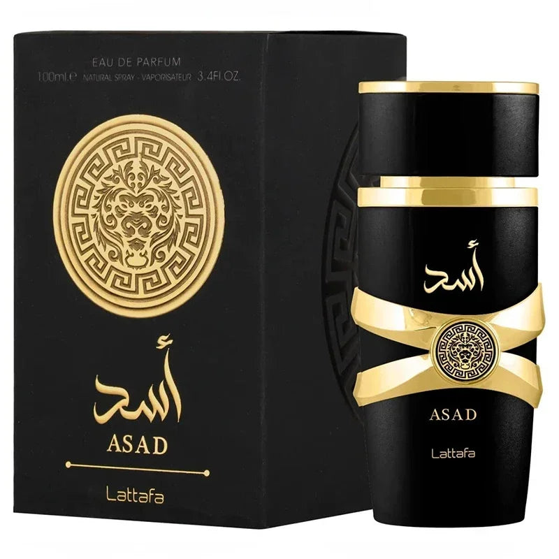 100ml Original Asad Men's Eau De Toilette Spray Long-lasting Fragrance High Quality Unisex Arabian Perfume Pheromone Arabic