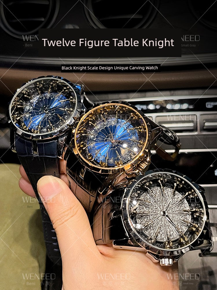 Round Table Knight Men's Brand Watch