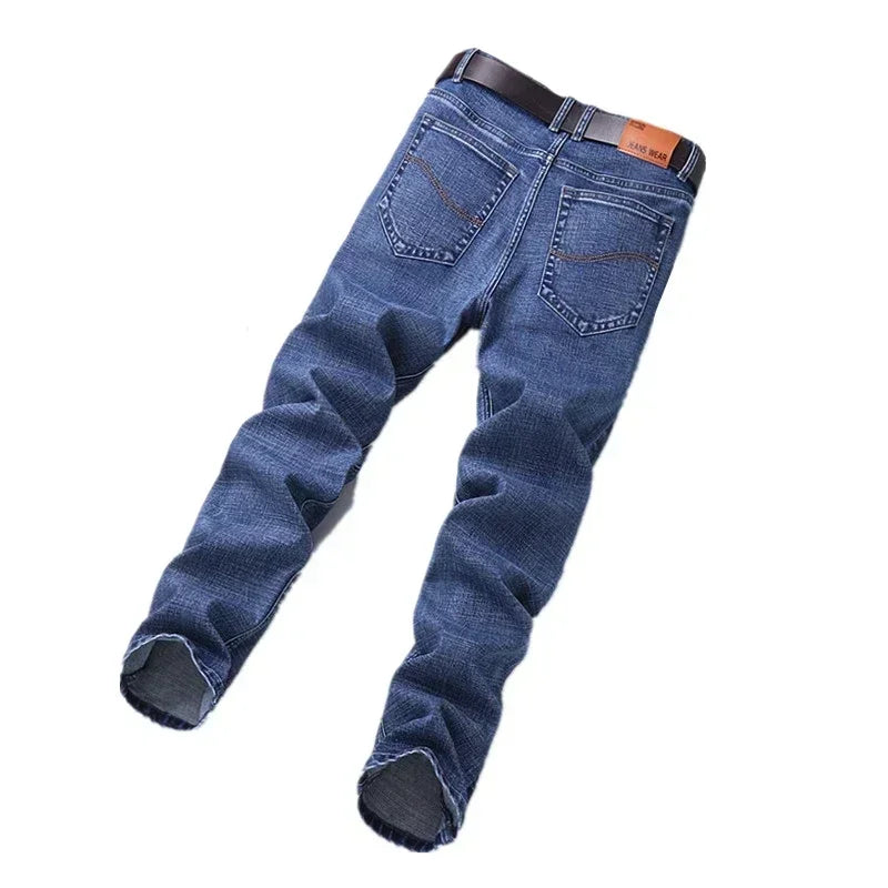 Fashion European American Style Stretch Men Jeans Luxury Men's Denim Pants Slim by KASHIFI BRAND