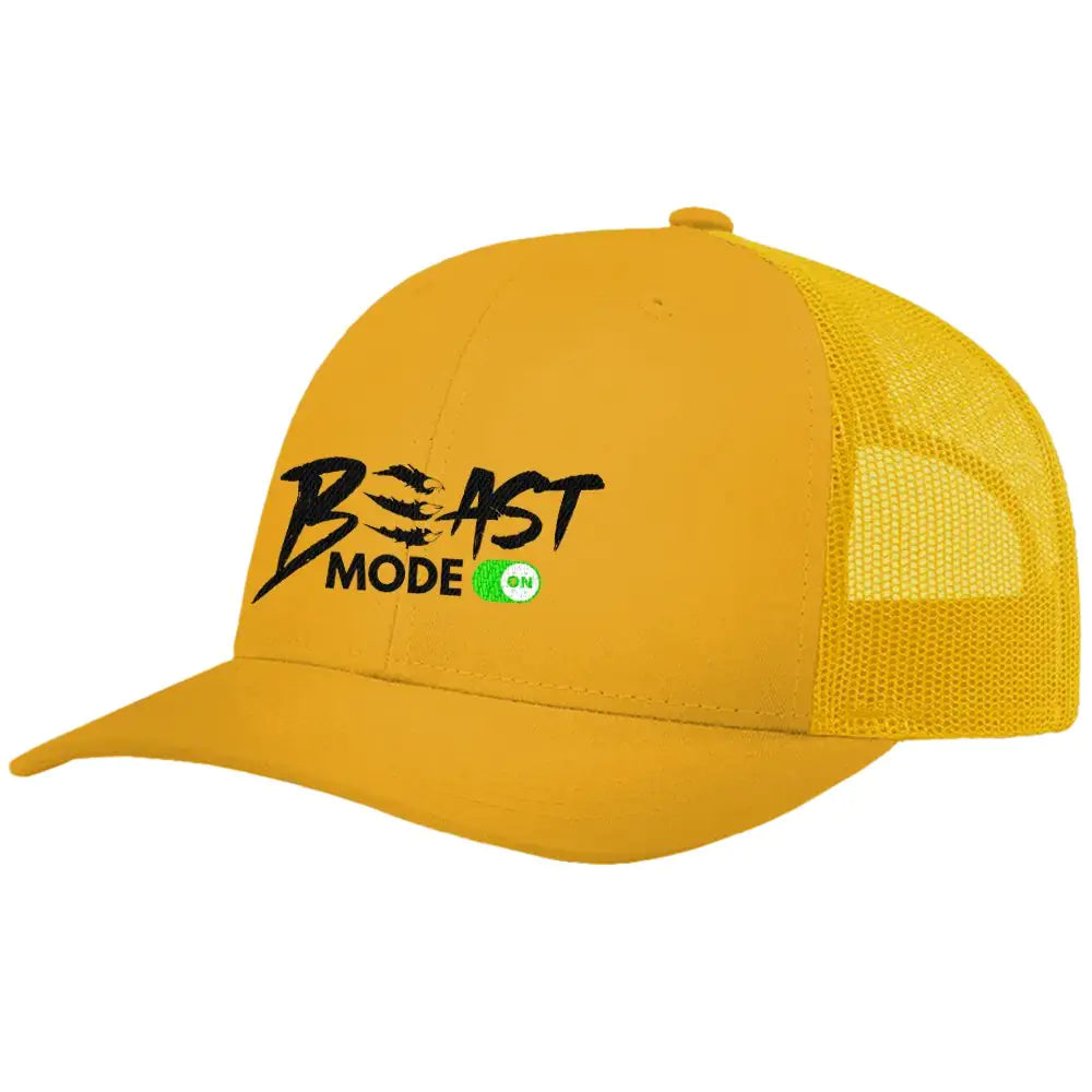 Beast Mode On Embroidered Hat