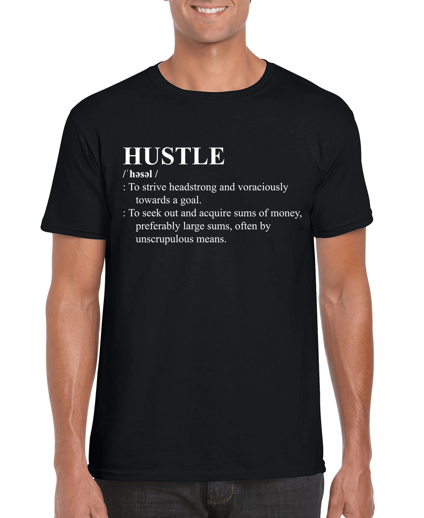 HUSTLE Definition Men's T-shirt