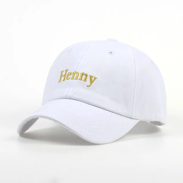 Henny Embroidery Dad Hat