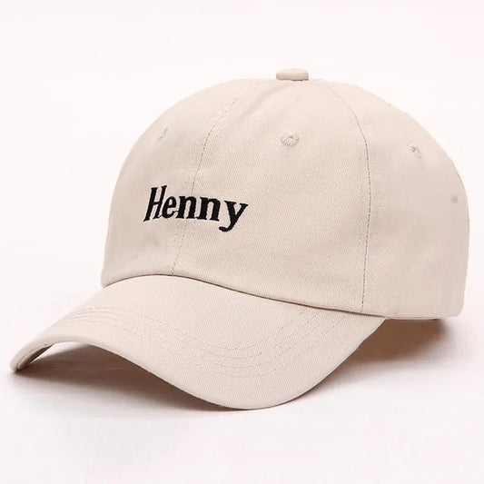 Henny Embroidery Dad Hat