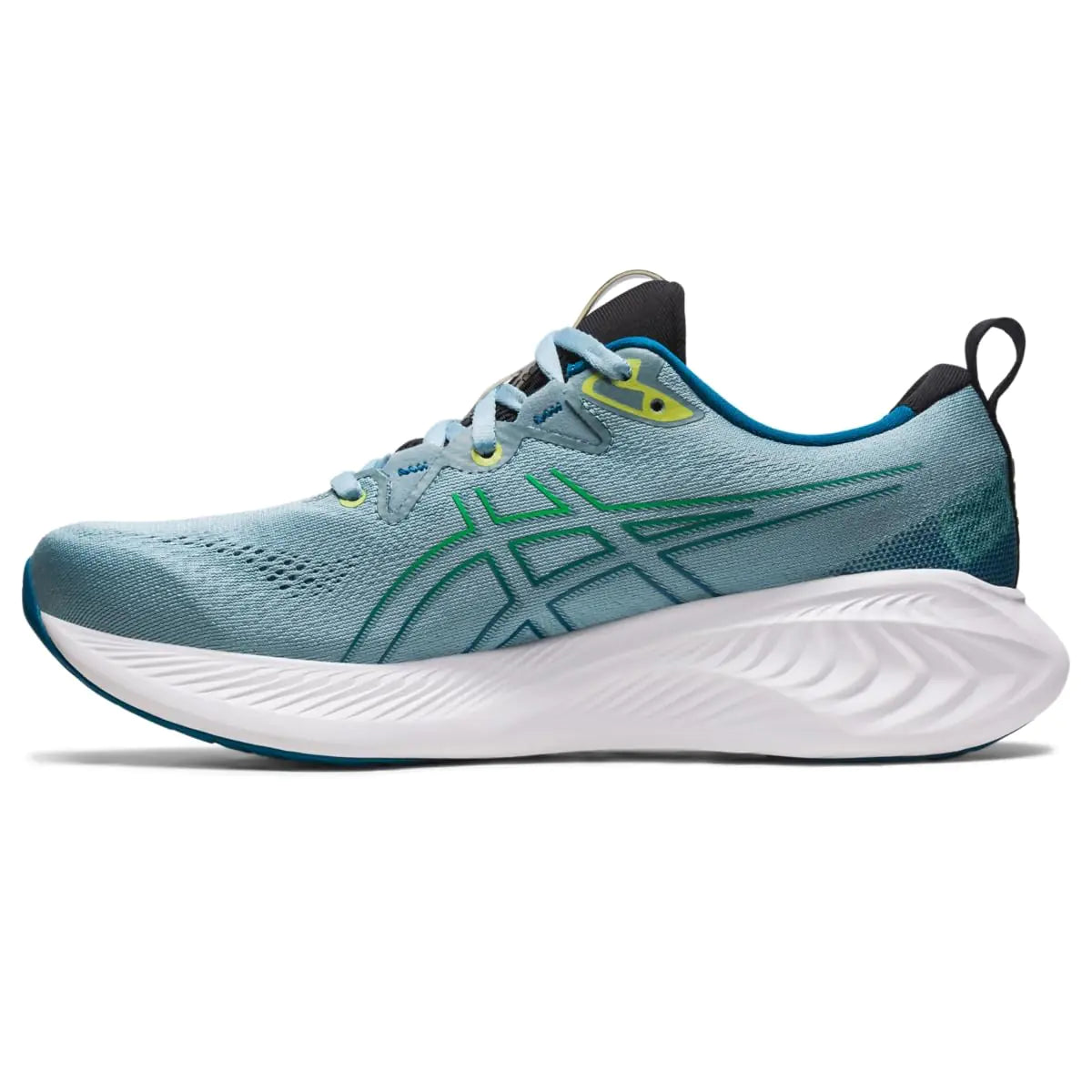 ASICS Men's Gel-Cumulus 25 Running Shoes 11 Light Steel/Cilantro