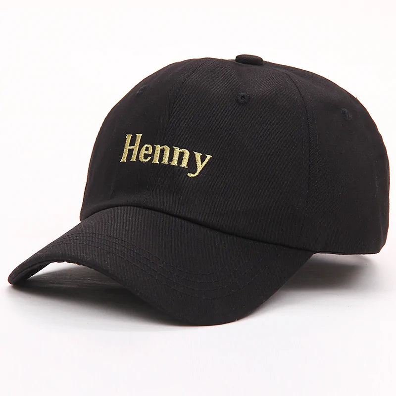 Henny Embroidery Dad Hat