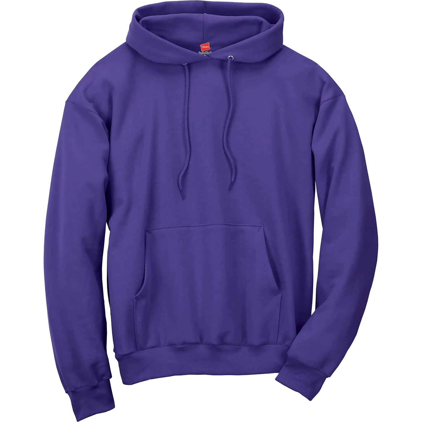 Hanes Men's Hoodie, EcoSmart Fleece Hoodie, Hooded Sweatshirt for Men Small Orange