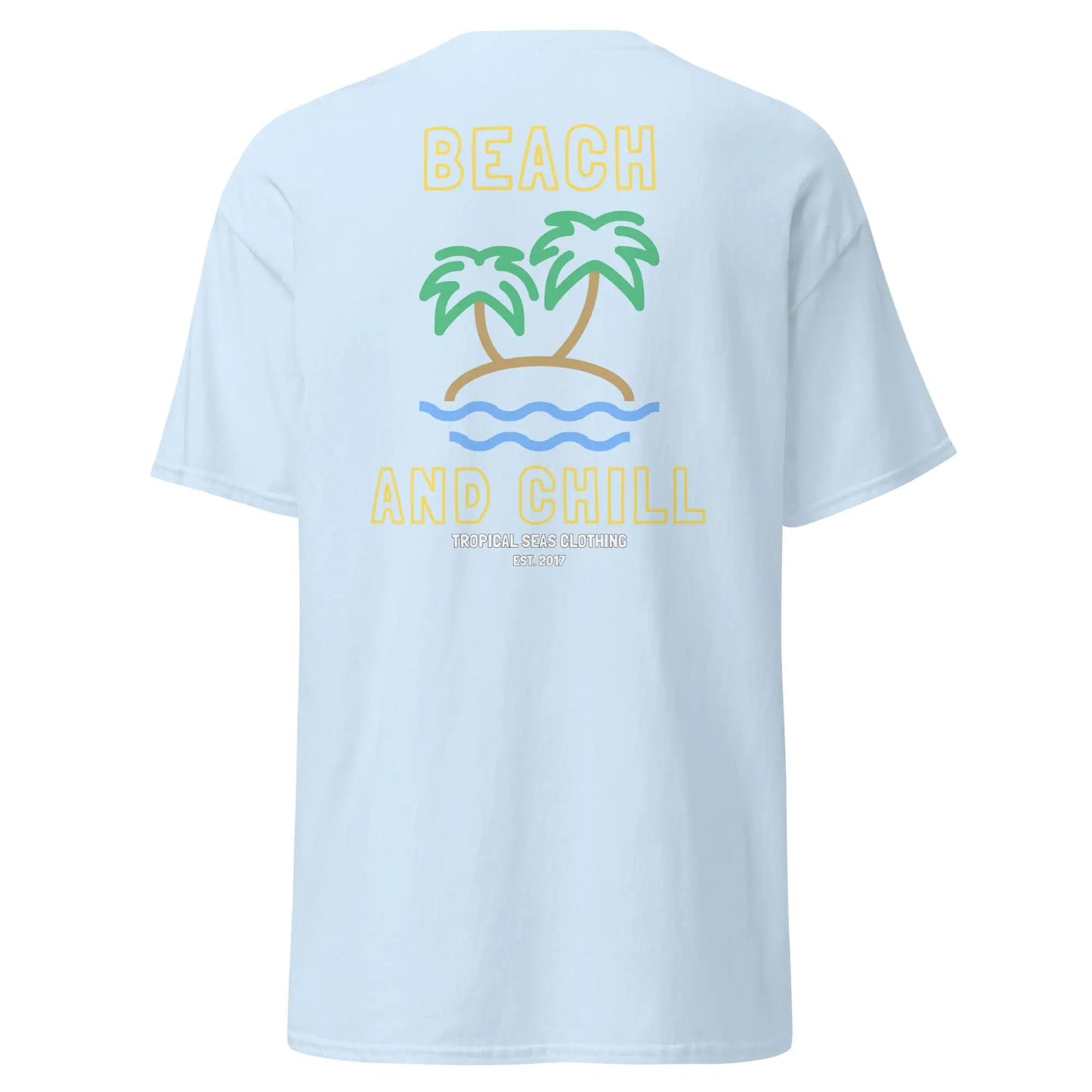 Embroidered Beach and Chill Classic Tee KASHIFI BRAND